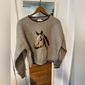 NWT Luna Ivy horse sweater